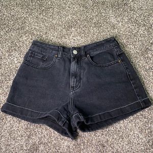 Pacsun Black Mom Short